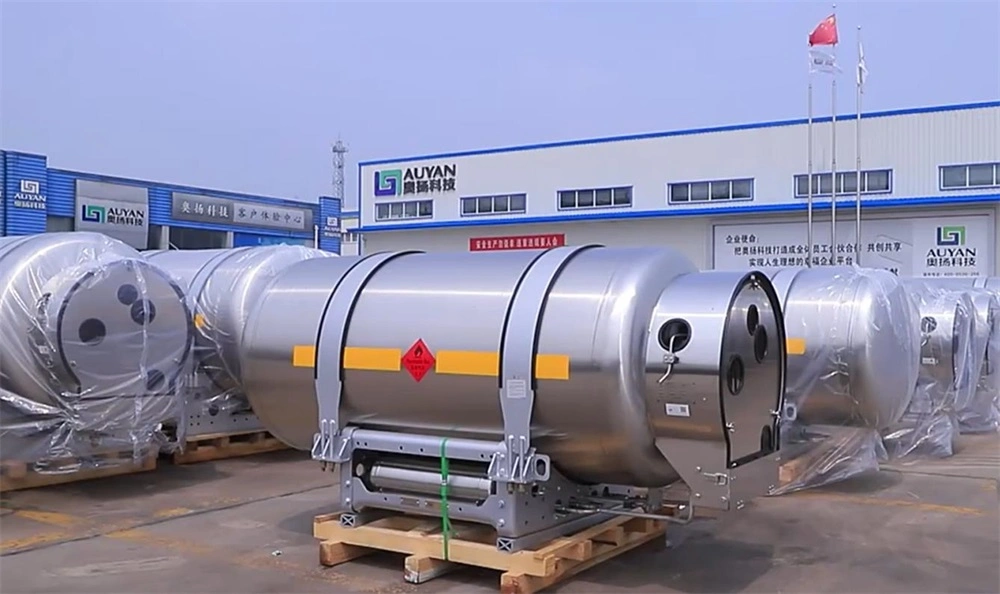 LNG Vessel Hydrogen Pressure Cryogenic Tank Vehicle Hydraulic Cylinder